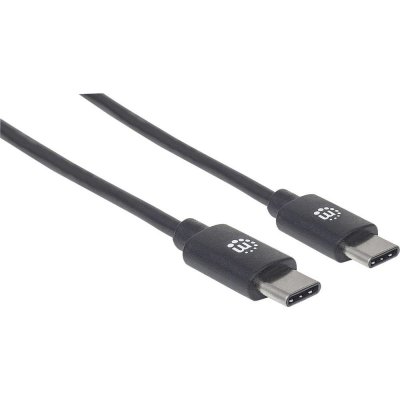 Manhattan 354868 USB-C samec USB-C samec, 0,5m, černý