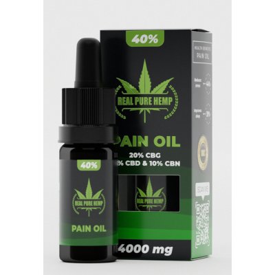 Real Pure Hemp PAIN OIL CBD 10% +CBG 20% + CBN 10% OLEJ 10 ml