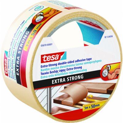 Tesa oboustranná lepicí páska 5 m x 50 mm – Sleviste.cz