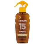 Nubian suchý olej na opalování SPF15 200 ml – Sleviste.cz