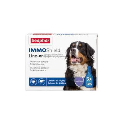 Beaphar Immo Shield spot-on velký pes 3 x 4,5 ml – Hledejceny.cz