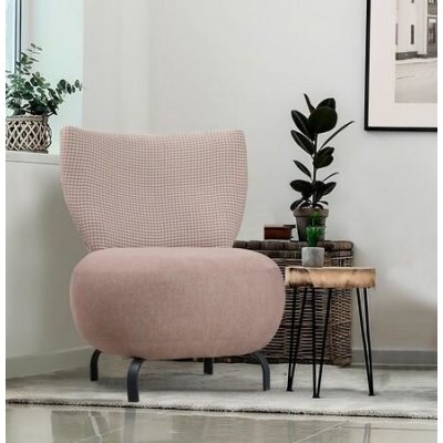 Atelier del Sofa wing chair Loly salmon – Zboží Mobilmania