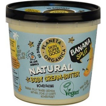 Planeta Organica Banana Split vyživující tělové máslo 360 ml
