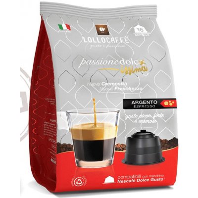 Lollo caffé ARGENTO espresso do Dolce Gusto kapslí 16 ks – Zboží Mobilmania