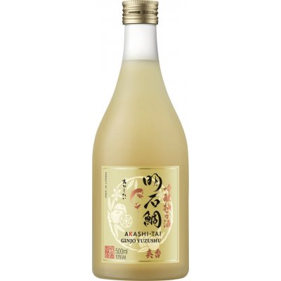 Japonské Saké Akashi Ginjo Yuzushu 10% 0,5 l (holá láhev) – Hledejceny.cz