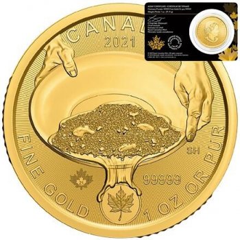 Royal Canadian Mint 200 CAD Klondike Gold Rush Panning for Gold ...