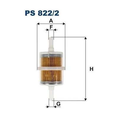 Palivový filtr FILTRON PS 822/2 – Zbozi.Blesk.cz