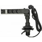 IN Otočná lišta 3 zásuvky + 2 USB 553008 – Zboží Živě