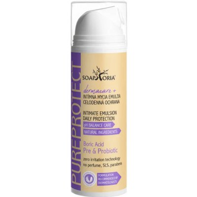 Soaphoria Dermacare+ Pureprotect Intimní mycí emulze pro celodenní ochranu 150 ml – Hledejceny.cz