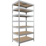 Biedrax Regál 60 x 60 x 210 cm 7 polic – HobbyKompas.cz