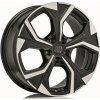 Alu kolo, lité kolo MSW 43 7,5x18 5x112 ET48 gloss black polished