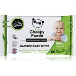 Cheeky Panda dětské vlhčené bambusové ubrousky 100% rozložitelné 64 ks – Zboží Dáma