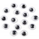 Samolepicí oči Ø8 mm - viz foto (200 ks) – Zboží Dáma