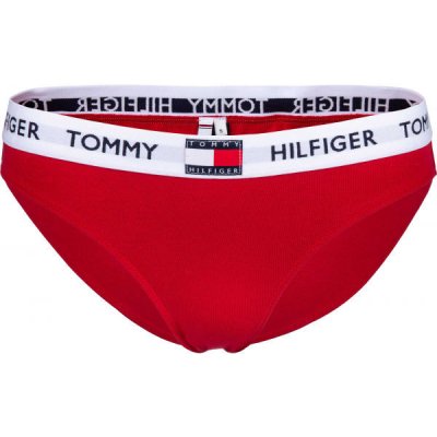 Tommy Hilfiger BIKINI Dámské kalhotky Červená Bílá Černá – Zbozi.Blesk.cz