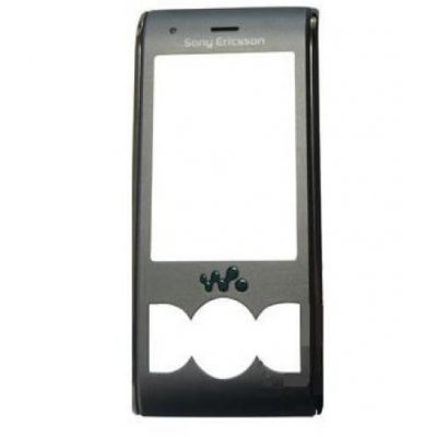 Kryt Sony Ericsson W595 předni šedý – Zboží Mobilmania