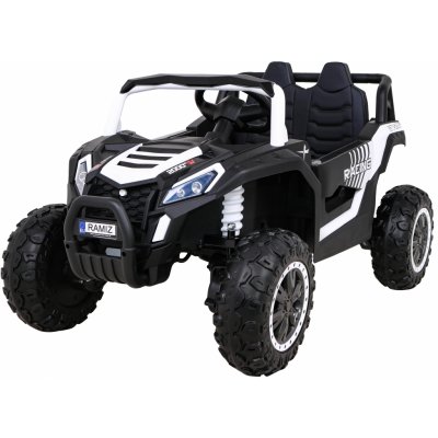 RKToys dětské elektrické auto Buggy UTV 2000M Racing bílá – Zboží Mobilmania