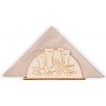 Centroflor Dřevěný stojánek na ubrousky 73x143mm – Zboží Mobilmania