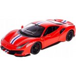 Bburago Ferrari 488 Pista červená 1:24 – Zboží Dáma