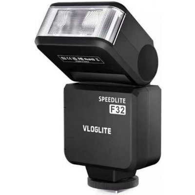 VLOGLITE F32 externí přídavný blesk na patici fotoaparátu – Zboží Živě