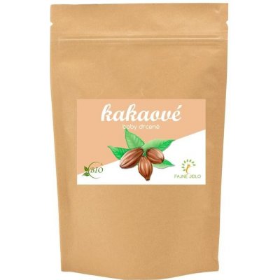 FAJNE JIDLO Kakaové boby drcené BIO 1 kg