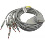 OEM EKG kabel (ED) 10 svodů kleštičky – Zboží Mobilmania