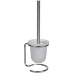 Bemeta design Omega - WC štětka, miska sklo, na postavení, bílý kartáč 104113102 – Hledejceny.cz