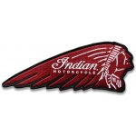 Moto nášivka Indian Motorcycle Red XXL na záda – Zboží Dáma