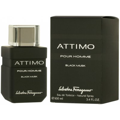 Salvatore Ferragamo Attimo Black Musk toaletní voda pánská 100 ml – Zboží Mobilmania