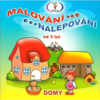 Domy Malování nalepování A5