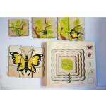 Montessori Životní cyklus motýla – Sleviste.cz