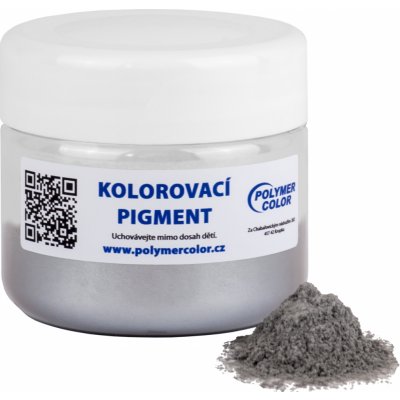 Polycol Metalický pigment stříbrná 50 g – Zbozi.Blesk.cz