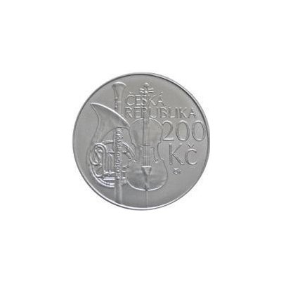 Česká mincovna 200. výročí zahájení výuky na Pražské konzervatoři 200 Kč 2011 stříbrná mince Proof 13 g – Sleviste.cz