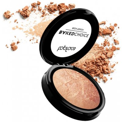 Topface zapečený pudrový rozjasňovač Rich Touch 104 Nude Shimmer 6 g – Sleviste.cz