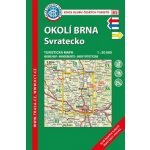 KČT 85 Okolí Brna, Svratecko 1:50 000 / turistická mapa – Zboží Dáma