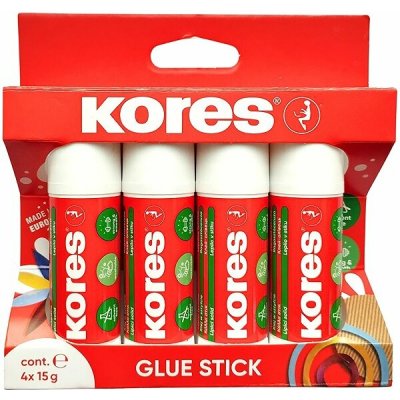 KORES Lepicí tyčinka 4 × 15 g – Sleviste.cz