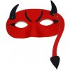 Karnevalový kostým Škraboška maska čert
