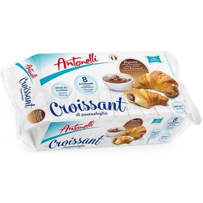 Antonelli Group Croissant plněný kakaovým a žloutkovým krémem 8 x 50 g – Zboží Dáma