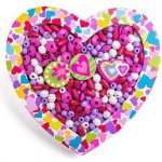 Woody Navlékací korálky - Srdce – Hledejceny.cz