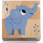 Djeco kostky zvířata z džungle – Hledejceny.cz