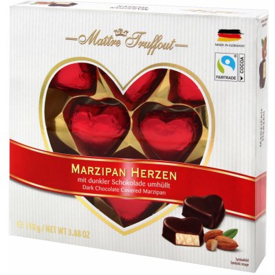 Maitre Truffout Marzipan Hearts 110 g – Zboží Dáma