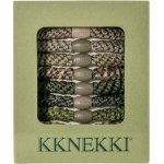 KKNEKKI Dárková sada gumiček KKnekki Army Edition – set 8 ks, zelená barva, textil – Hledejceny.cz