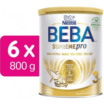 BEBA SUPREMEpro 3 6 HMO 6 x 800 g – Zboží Dáma