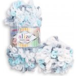 Alize Puffy Fine Color 5939 mátově šedá – Zboží Dáma