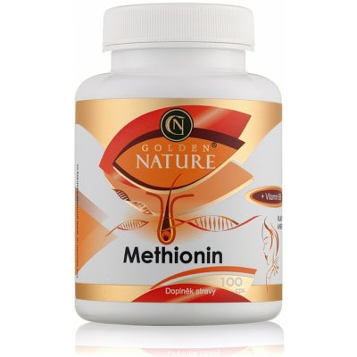 Golden Nature Methionin+Vitamin B6 100 kapslí – Hledejceny.cz