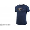 Pánské sportovní tričko Sensor Coolmax Tech Mountains pánské triko krátký rukáv deep blue