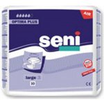 Seni Optima Plus L 10 ks – Zboží Mobilmania