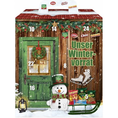 Intersnack Deutschland SE Adventní kalendář Chips 810g – Zboží Dáma