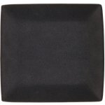 Clay Keramický čtvercový mělký talíř Caviar 27×27 cm, černý – Hledejceny.cz
