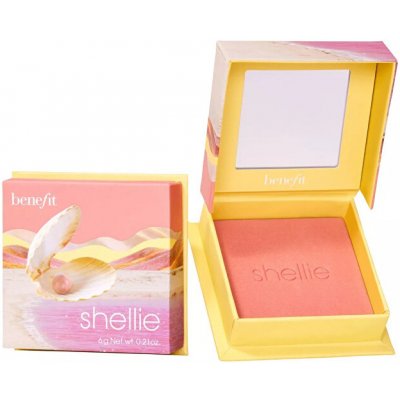 Benefit Tvářenka Shellie Silky-Soft Powder Blush 6 g – Zboží Dáma