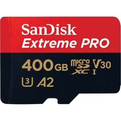 Sandisk SDXC UHS-I U3 400 GB SDSQXCZ-400G-GN6MA – Zboží Mobilmania